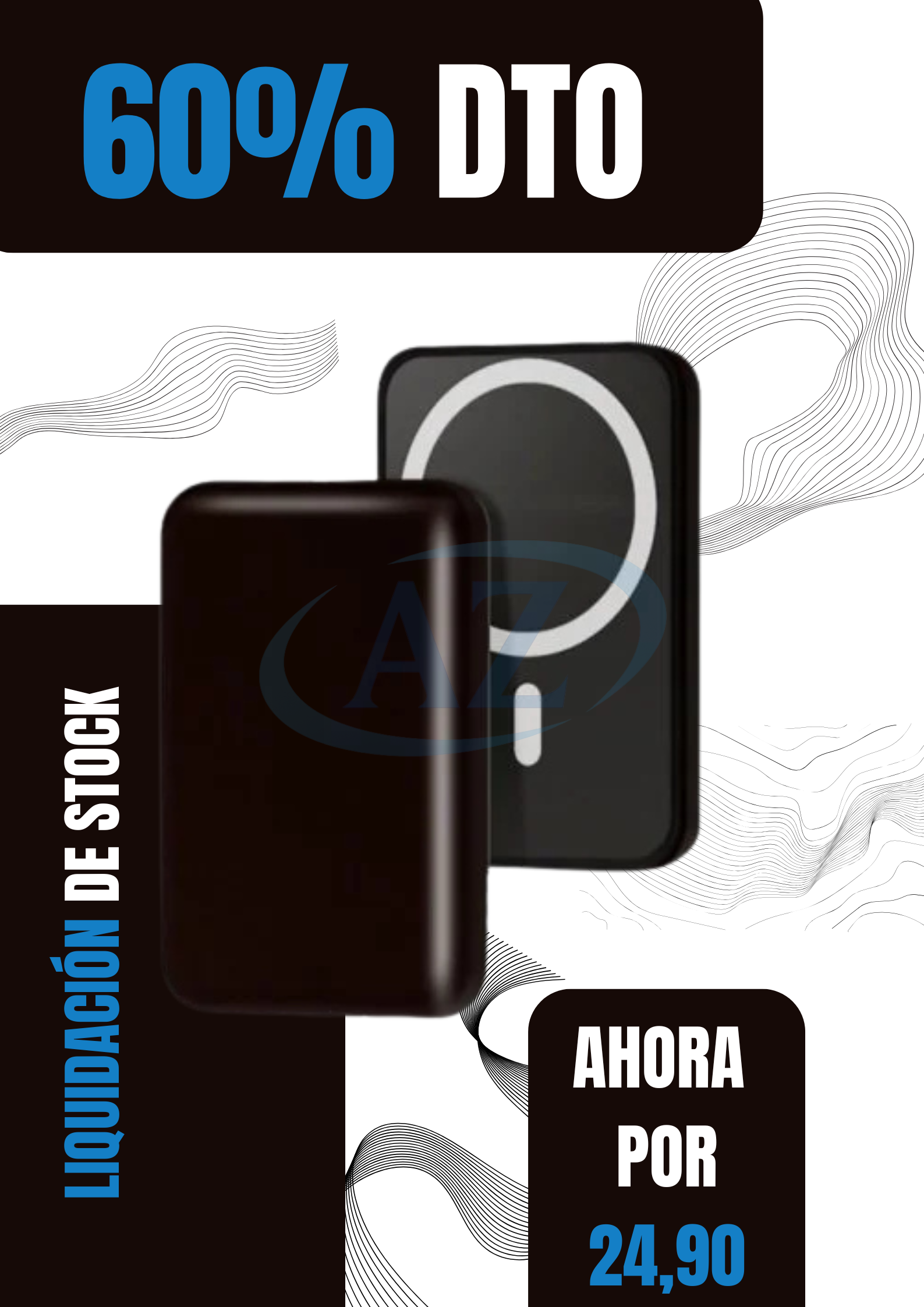 Batería Portátil Inalámbrica